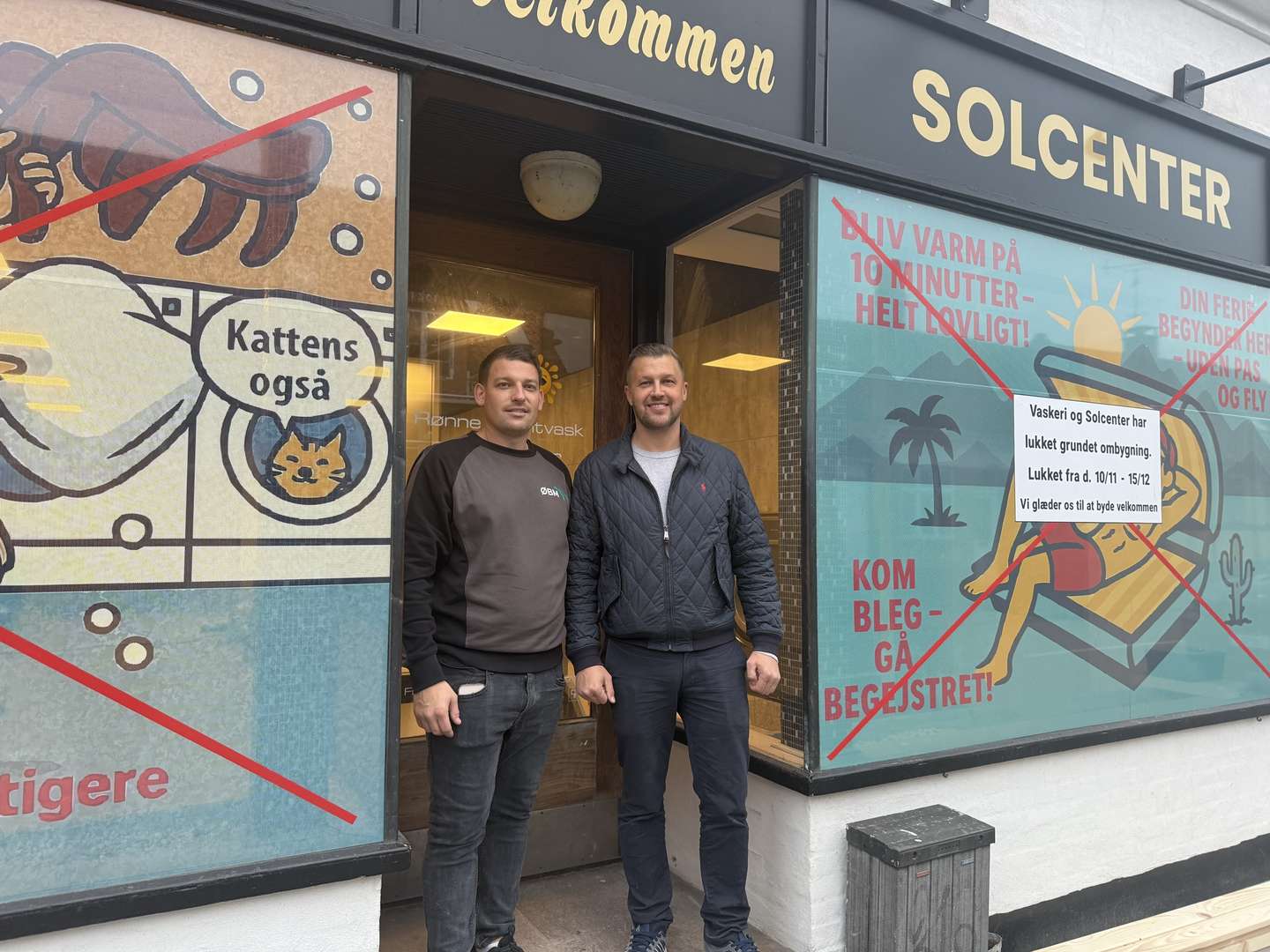 Vaskeri og solcenter �bner: 'St�rre projekt end forventet'