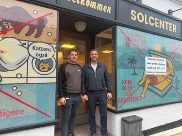 Vaskeri og solcenter �bner: 'St�rre projekt end forventet'