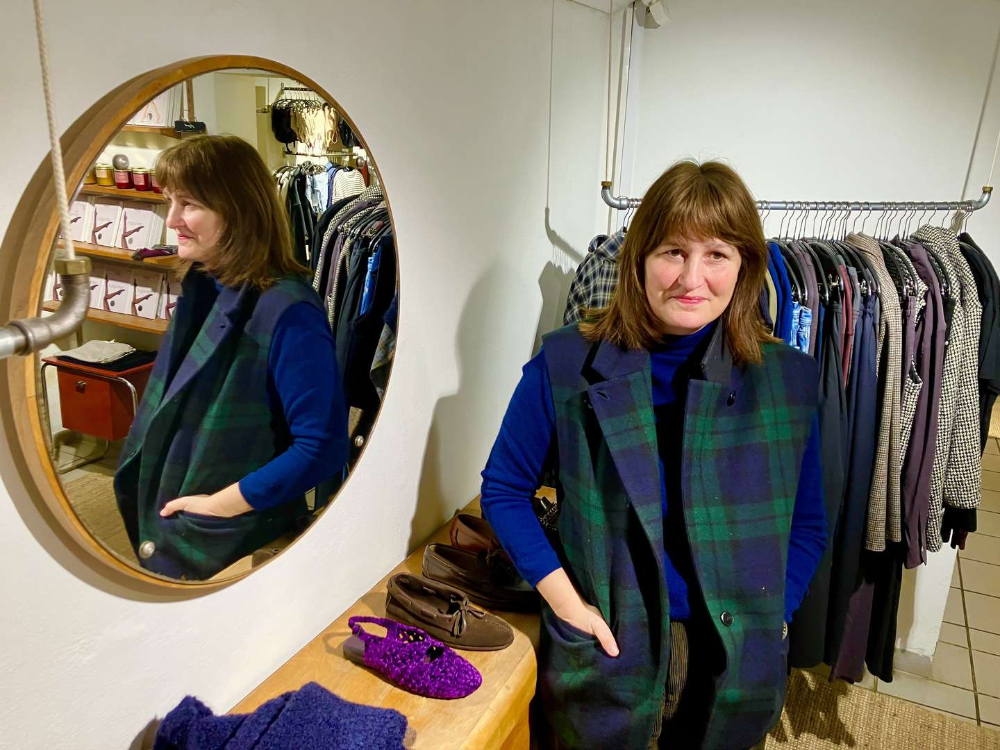 Maria �bnede sin butik - og k�mpede sig ud af krisen