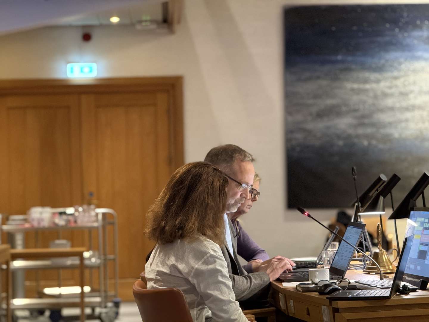 Sidste gang i denne stol for Jacob Trøst. Foto: Jesper Dollerup Merved