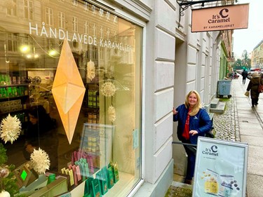 Det var en crazy rock'n'roll-gade – og dér flyttede Karamelleriet ind