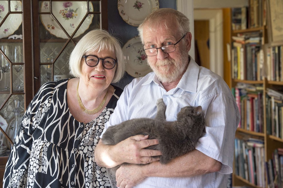 De fik 11 �r sammen