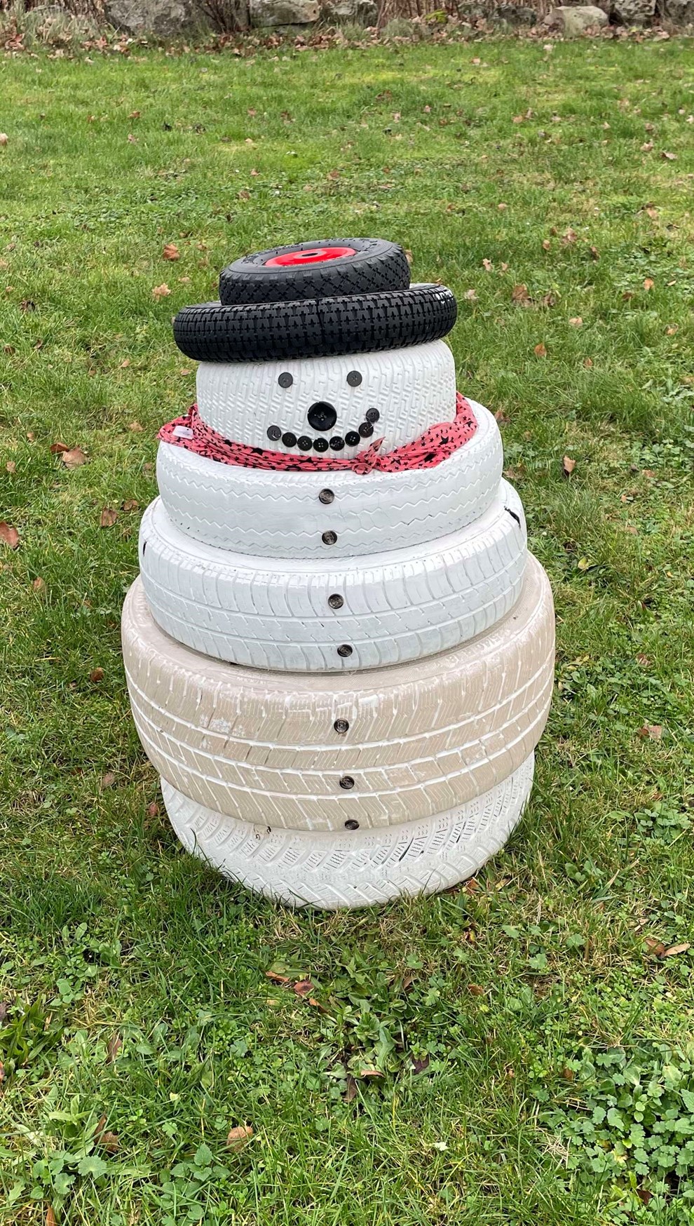 Dagens billede: Klimavenlig snemand