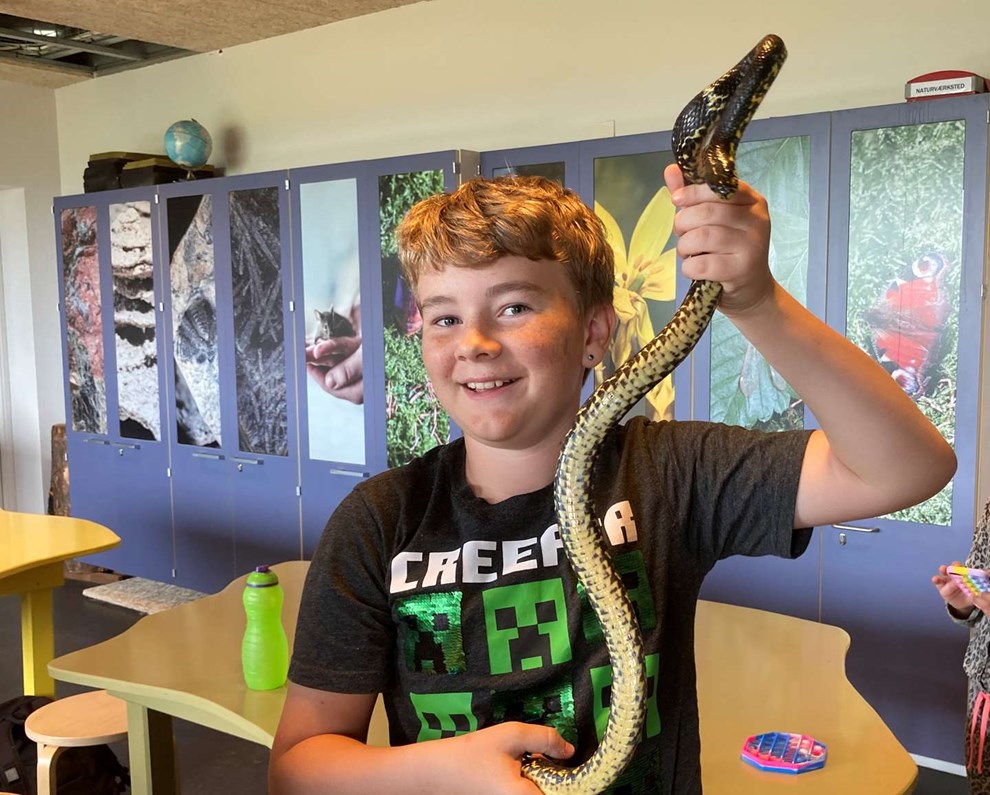 B�rn bliver klogere p� naturen