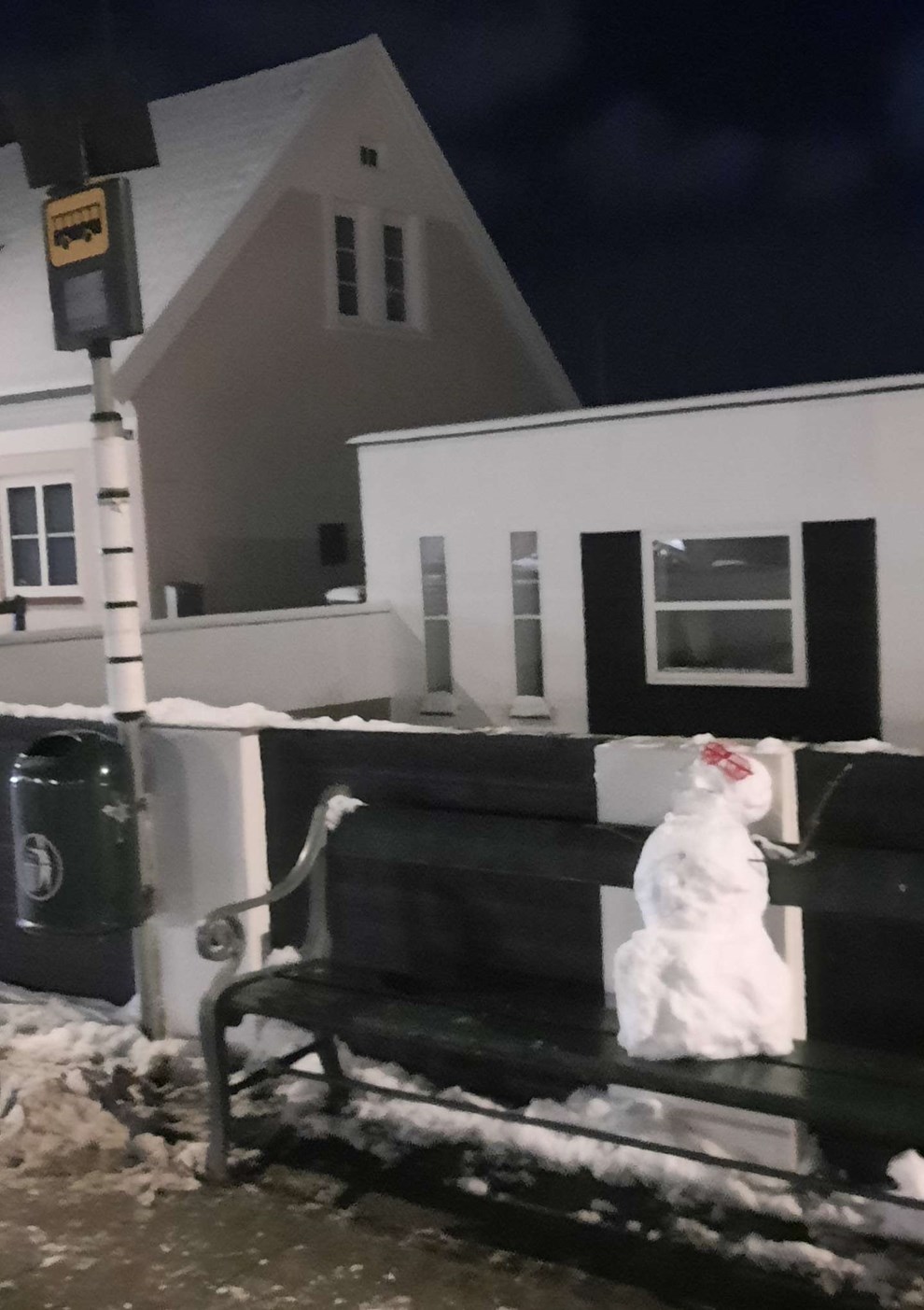 Dagens billede: Det er en kold (vente)tid