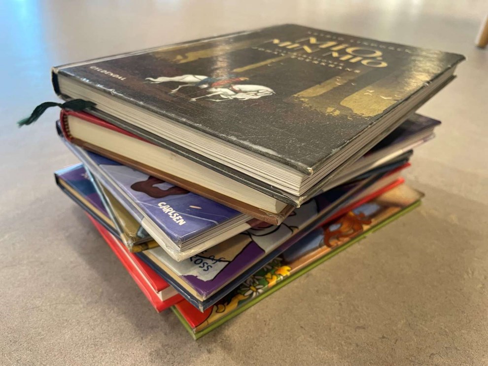 Uhyggeligt m�de p� biblioteket