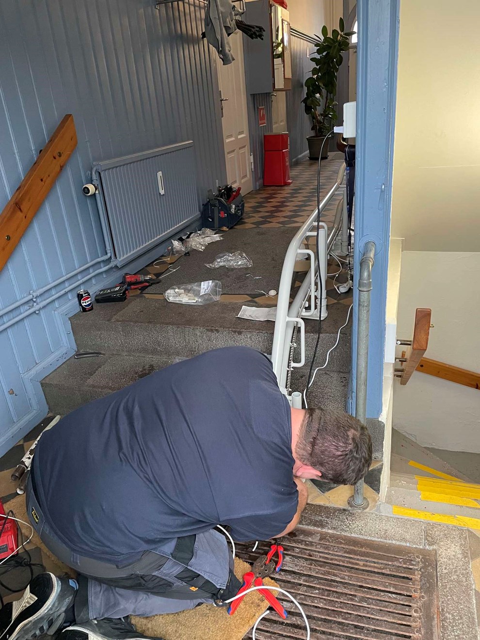 Nu kan man komme op og ned i K�rnehuset