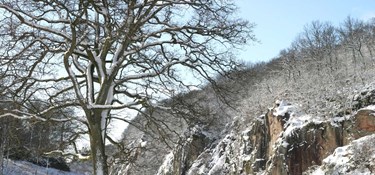 Snedronningens vinterrige og lukkede landeveje