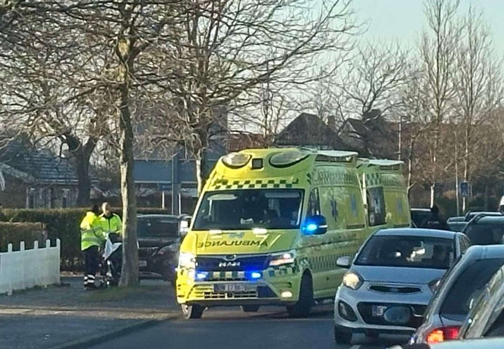 Uheld p� �kirkebyvej 