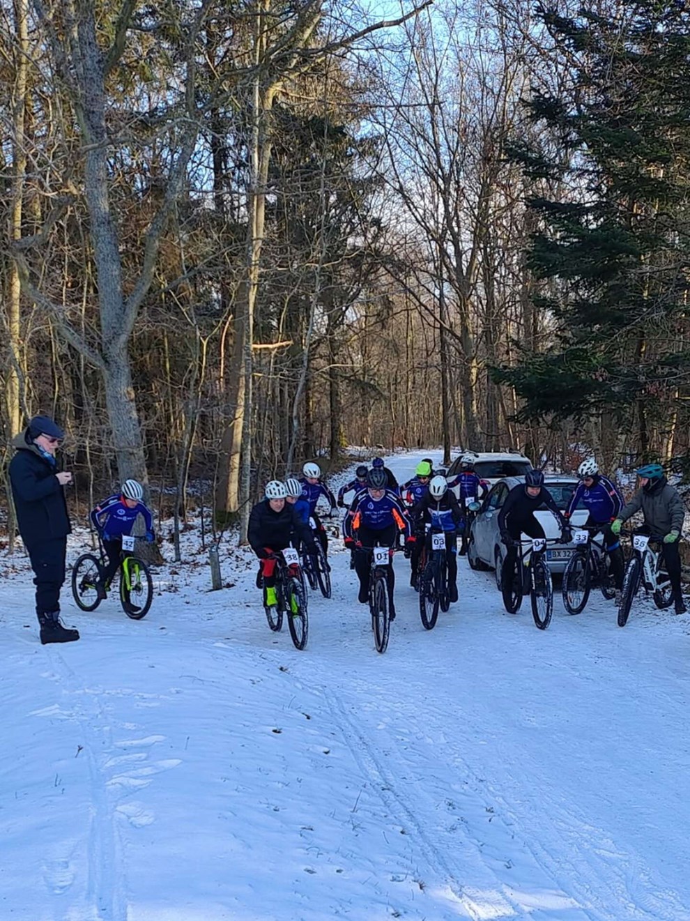 Sne, is og kulde var blandt de mange udfordringer Sne, is og kulde var blandt de mange udfordringer