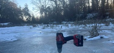 Isen nærmer sig den rigtige tykkelse