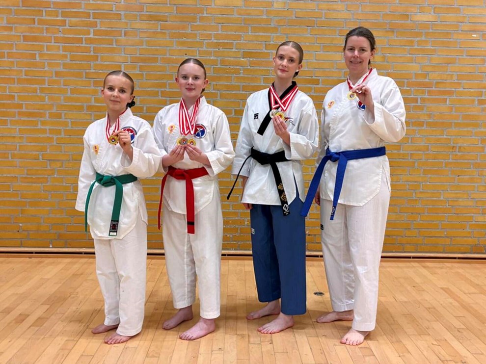 Otte medaljer til Bornholm