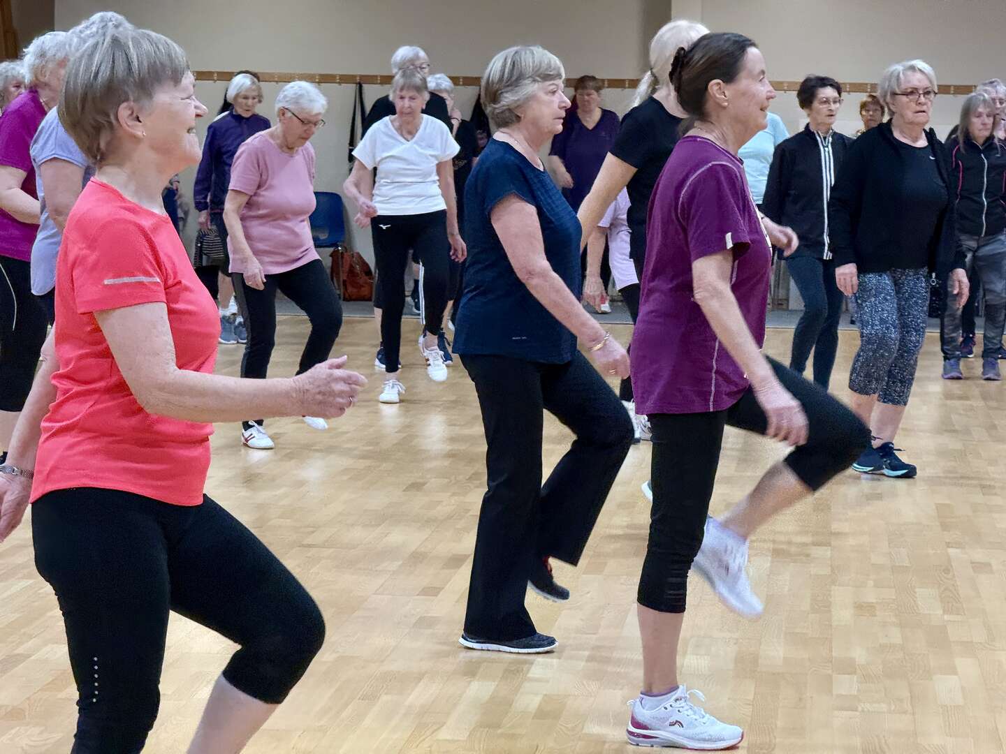 Motion, f�llessang, kaffe, fest � og masser af hygge