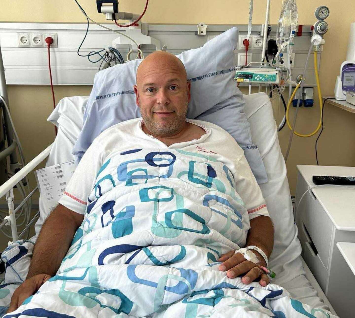 Tager stor beslutning efter kr�ftforl�b: 'Livet smiler lidt til os lige nu'