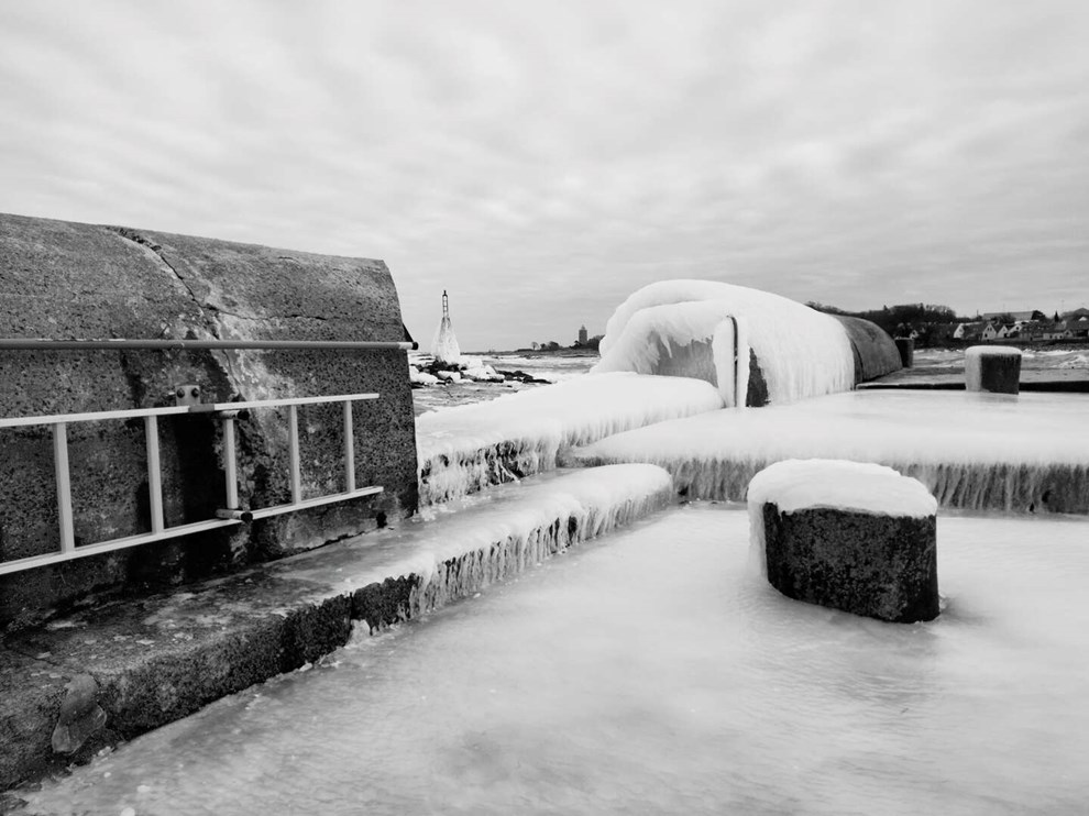 Dagens billede: Svaneke Havn. Ispanser er flot