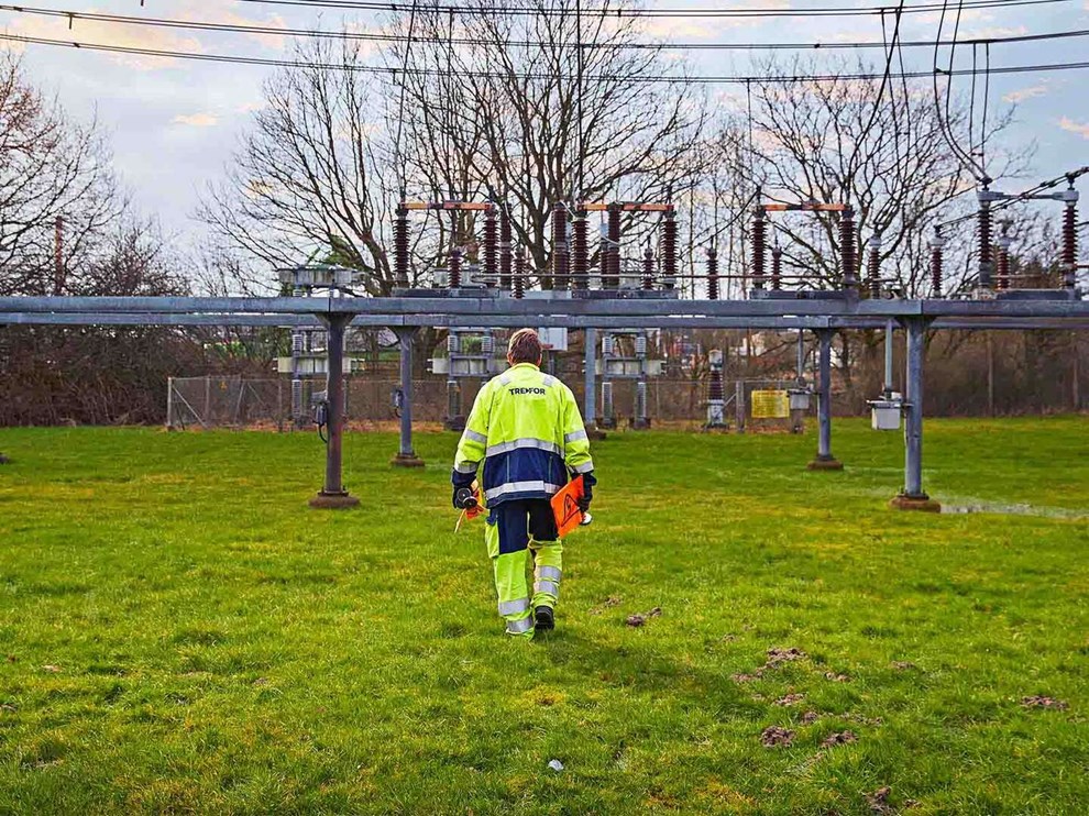 S�dan opstod der kaos, da str�mmen gik 