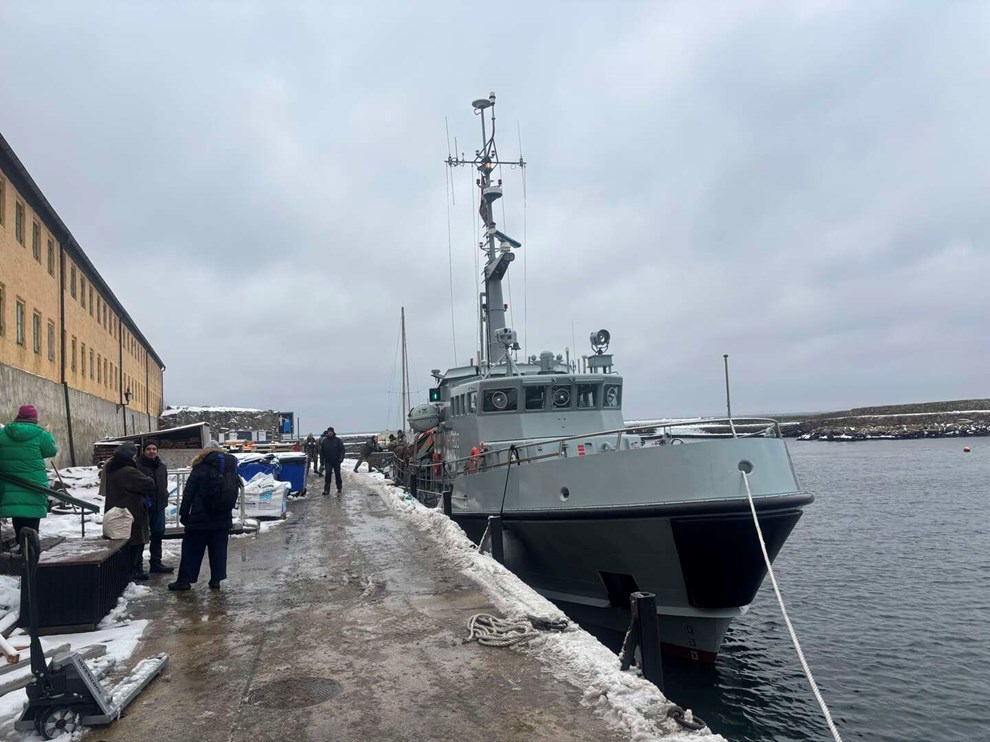 Se billederne: Nye forsyninger til Christians�