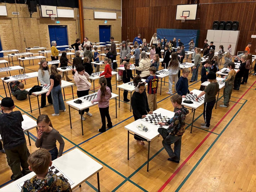 Hjernernes motionsdag p� S�ndermarksskolen