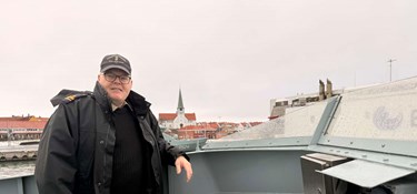 Jackie stod i spidsen for Mission Christiansø: Der blev meget stille i førerhuset