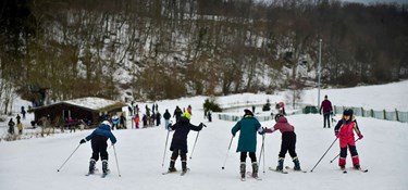 Skibakken slog måske rekord
