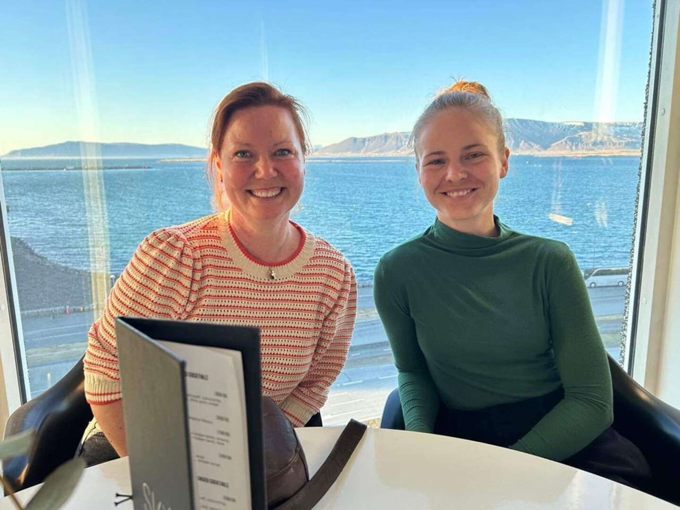 Rie og Astrid har udset sig Bornholm