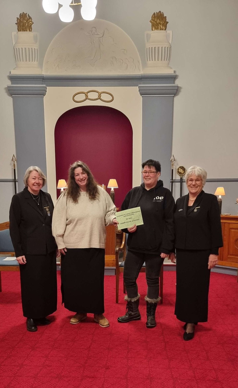 S�sterloge donerer penge til udflugt