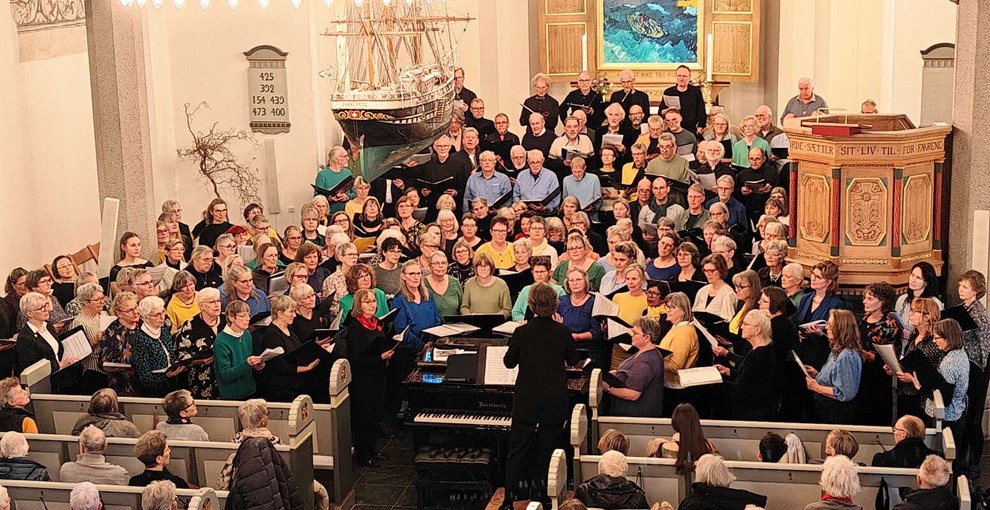 Kor giver f�lles koncert