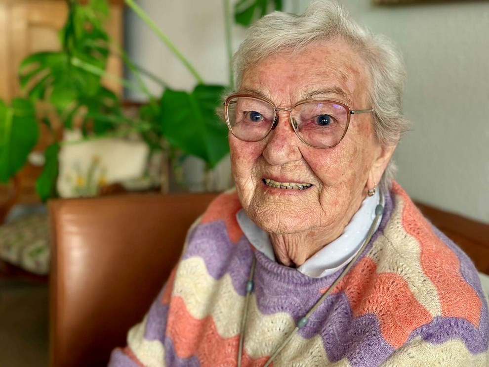 Aase p� Aabo fylder 100: Hun har et stort �nske