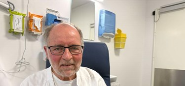 'Jeg vil helst være i øjenhøjde med patienterne'