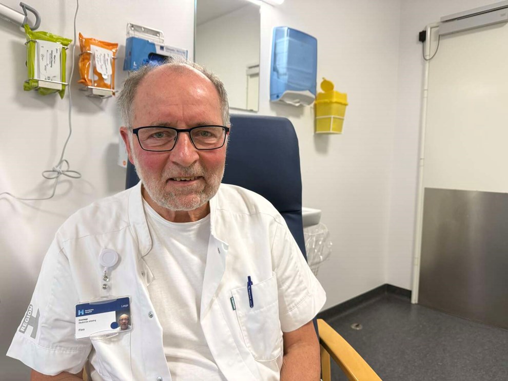 'Jeg vil helst være i øjenhøjde med patienterne' 'Jeg vil helst være i øjenhøjde med patienterne'