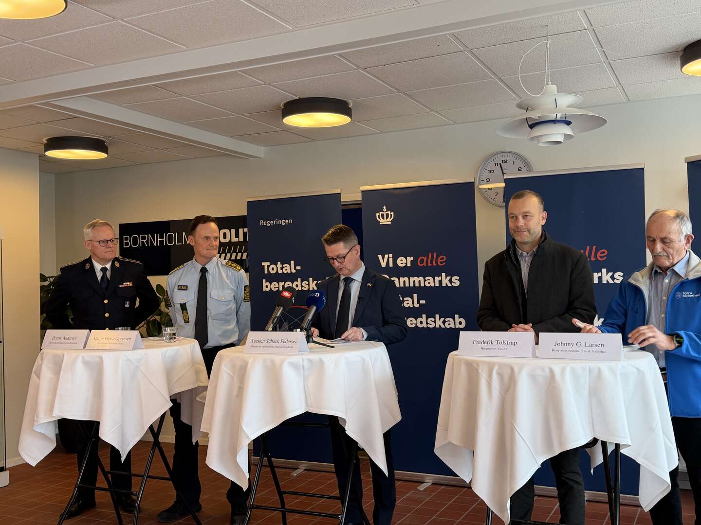 Danmark skal rustes til krig: Bornholm bliver test�