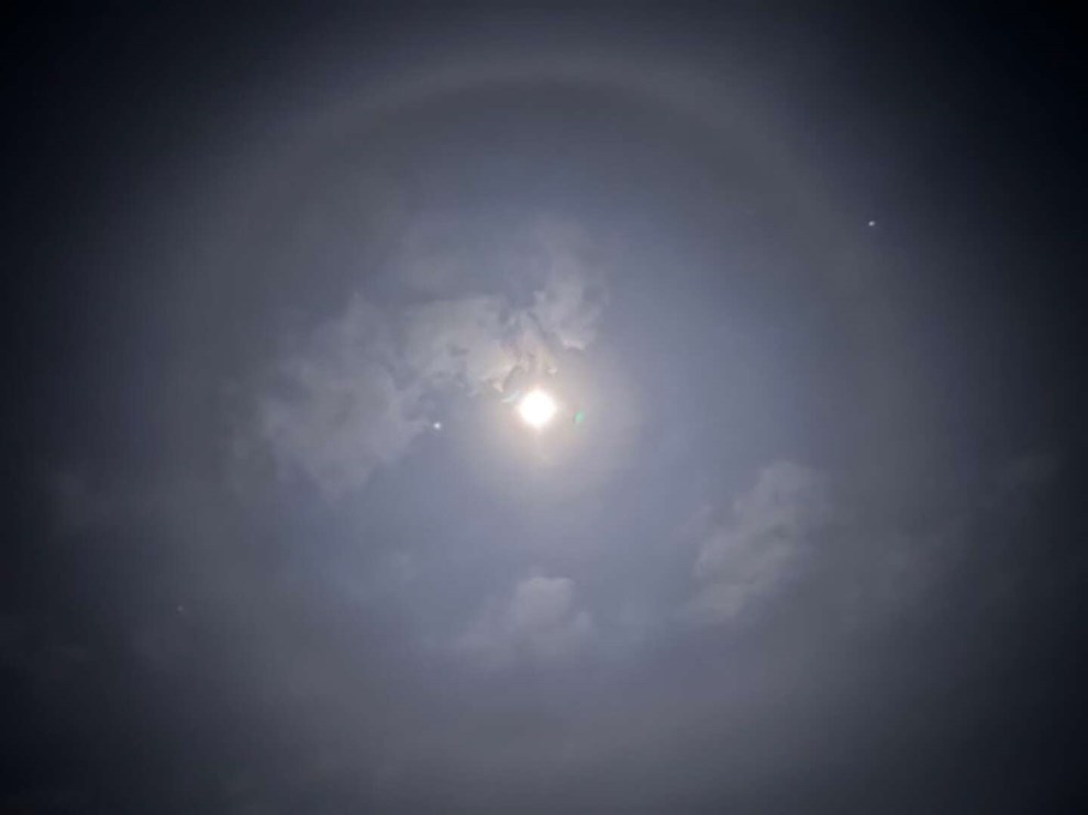 Dagens billede: Ring omkring m�nen