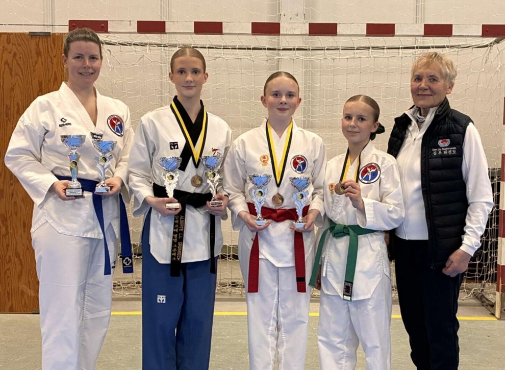 Regn af medaljer i taekwondo Regn af medaljer i taekwondo