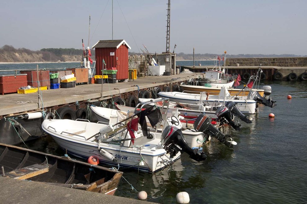 Ledige pladser i havnen � og ny udsigt fra saunaen