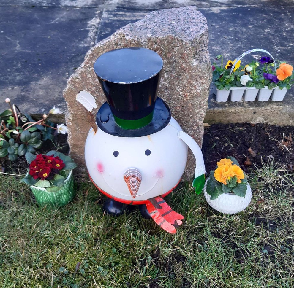 Dagens billede: Hj�lp, det er blevet for�r, og jeg smelter