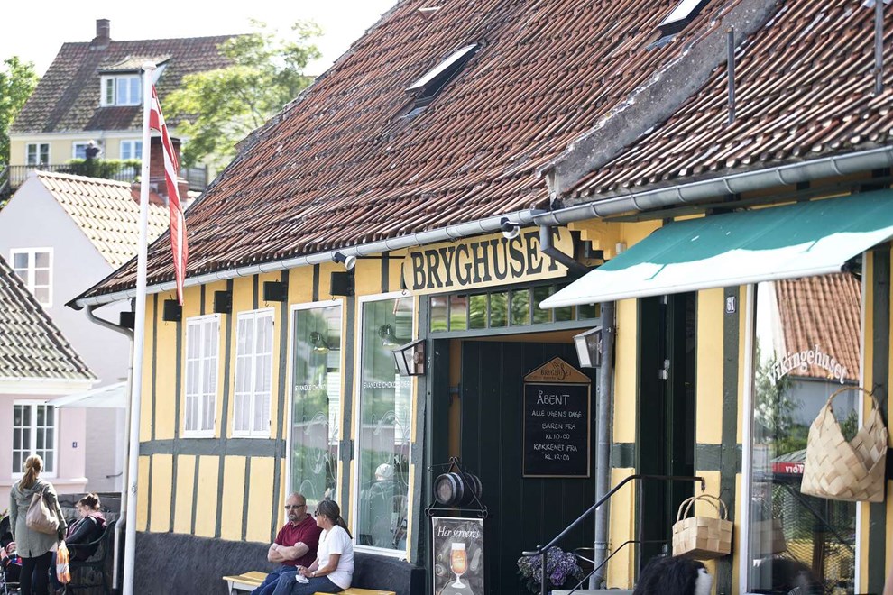 Aftenshowet sendes live fra Svaneke