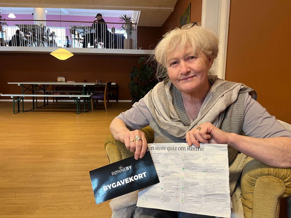 Hun vandt den store R�nne-quiz