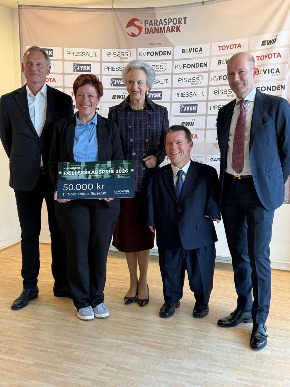 Da hun fik beskeden, var �jnene ved at l�be i vand