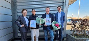 Prisvinder var tæt på tårer: 'Det gør mig megastolt'