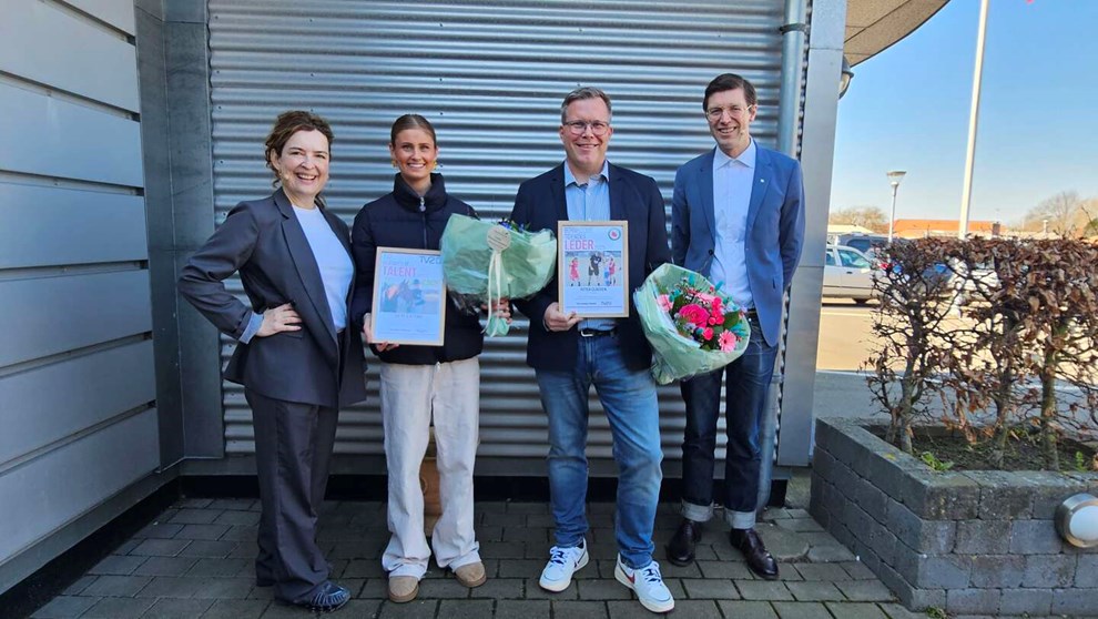 Prisvinder var tæt på tårer: 'Det gør mig megastolt' Prisvinder var tæt på tårer: 'Det gør mig megastolt'