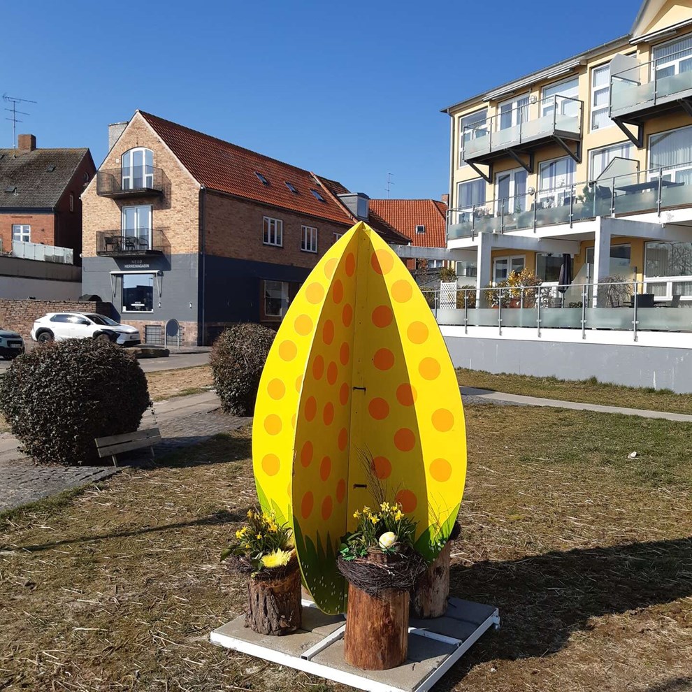 Dagens billede: P�sken lige om hj�rnet