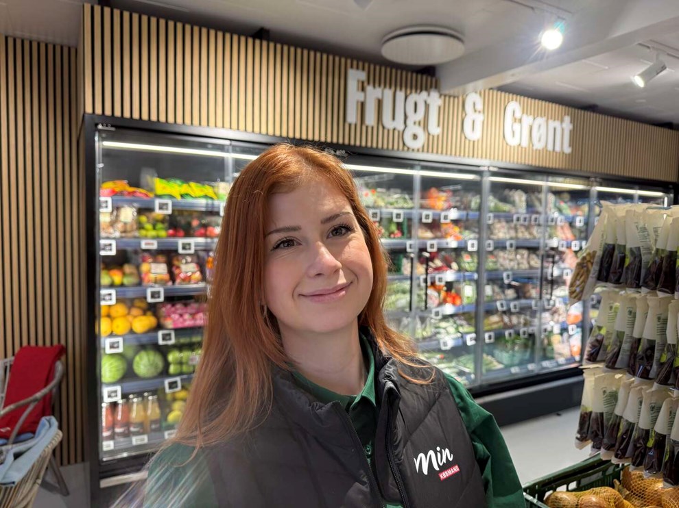 Cecilie er det nye ansigt i Min Købmand Cecilie er det nye ansigt i Min Købmand