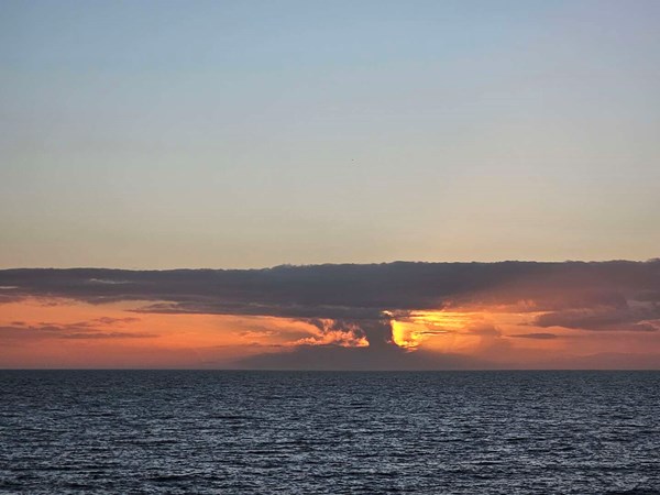 Dagens billede: Solnedgang over R�nne