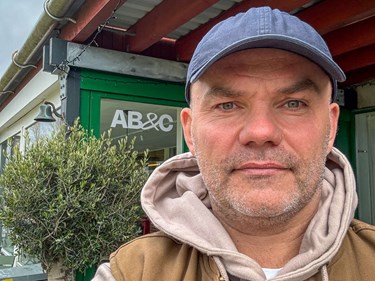 �bner hot caf� p� havnen