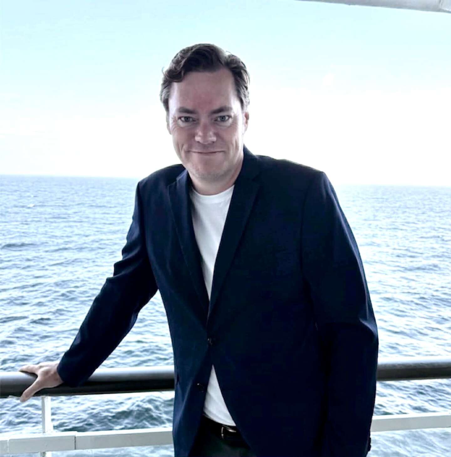 F�rst tredje gang sker det: Michael Holm vender hjem