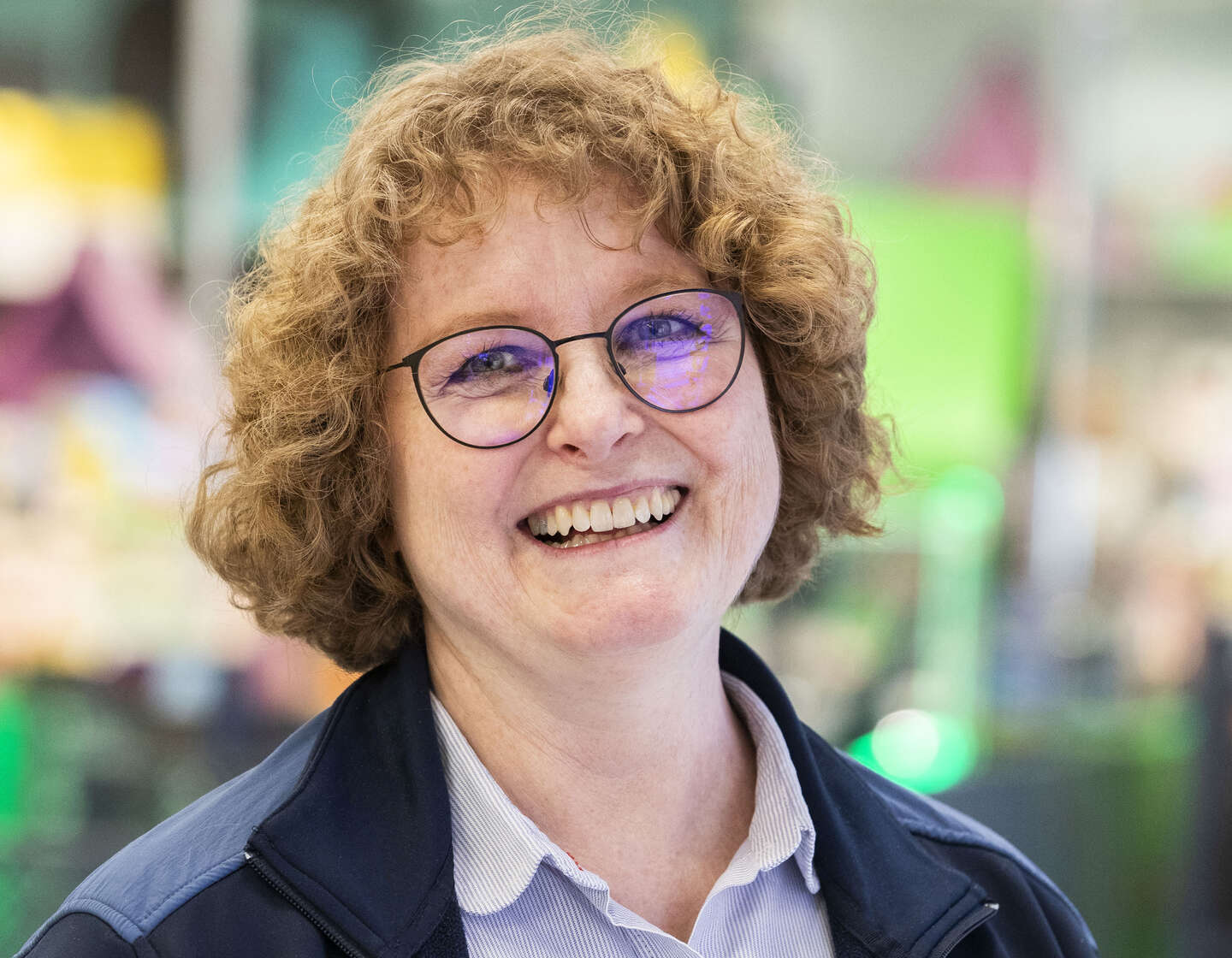 Send et smil tilbage til de s�de kassedamer