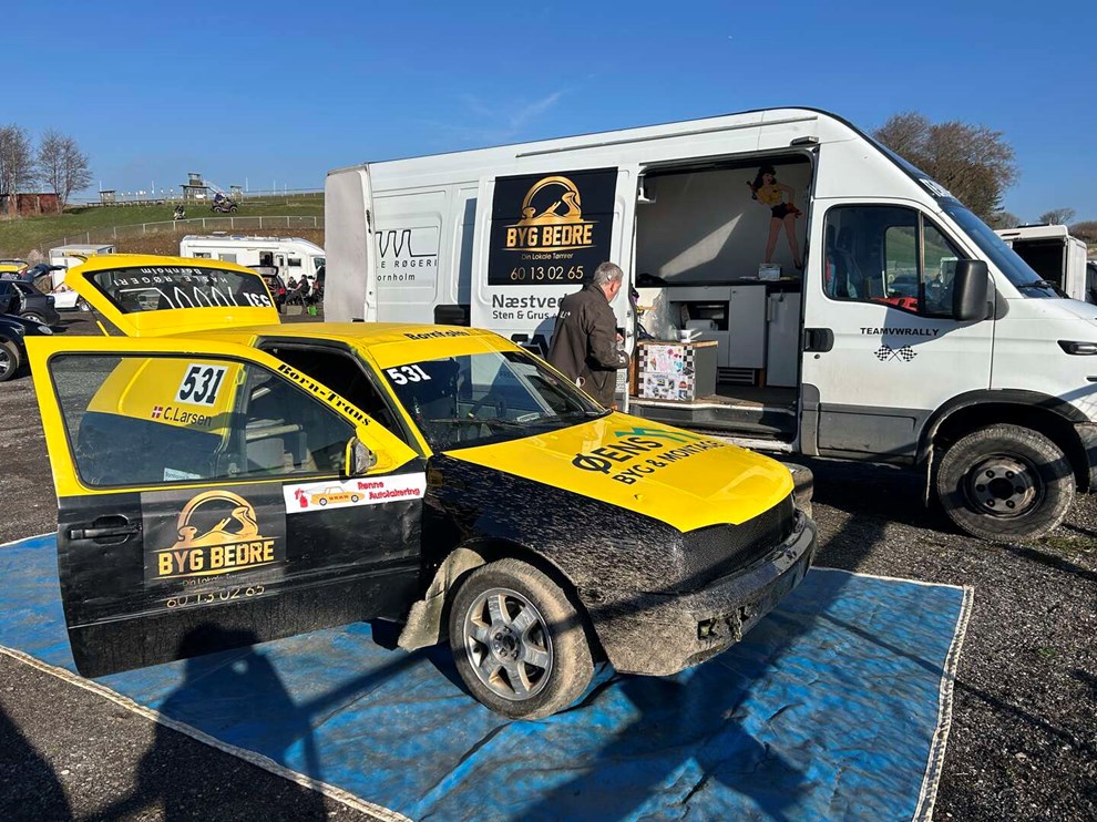 Tilbage p� banen efter uheld