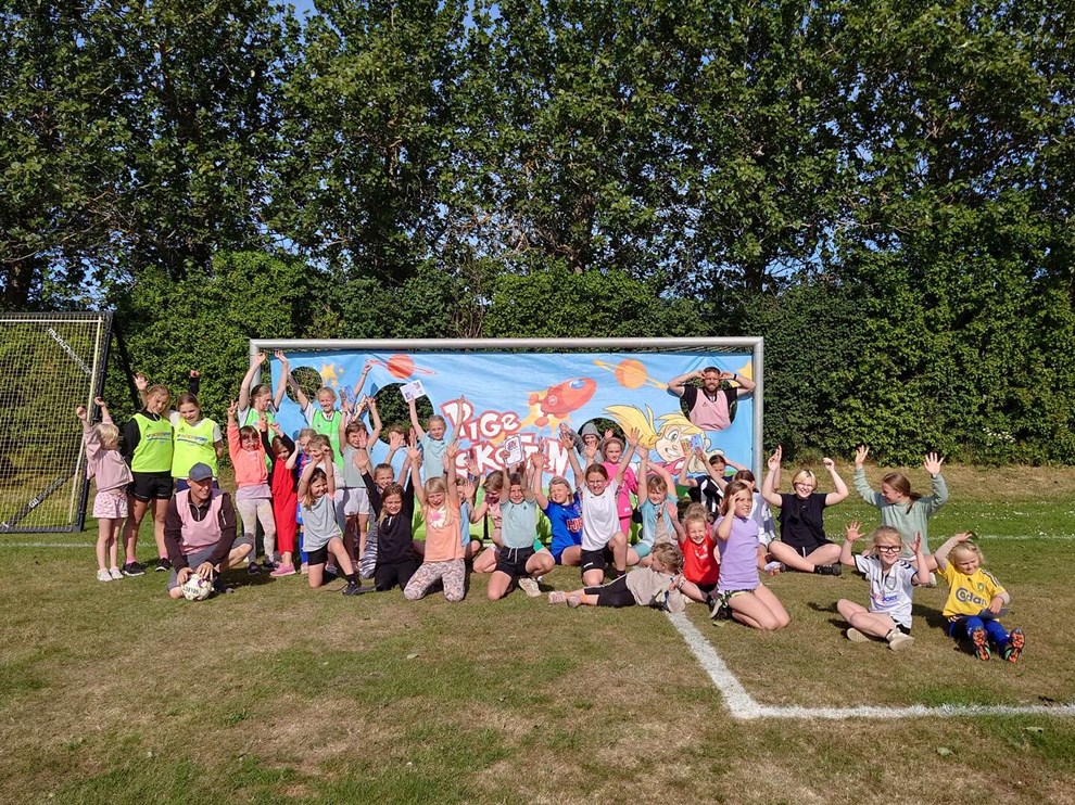 Viking f�r bes�g af Pigeraketten