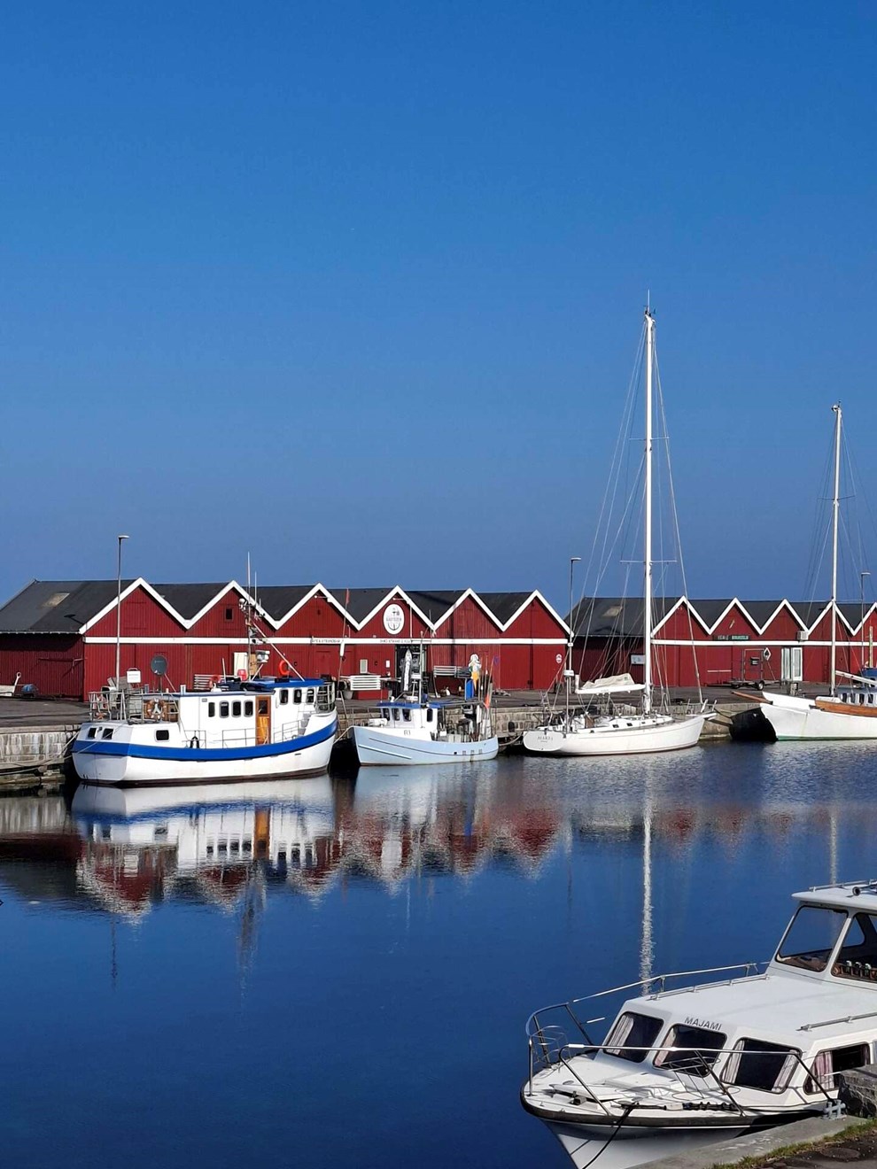 Dagens billede: Smuk morgen i Hasle Havn