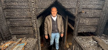 Hakkebøfferne lå på panden, da flammerne steg